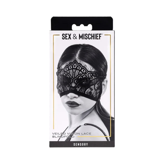 Sportsheets Sex & Mischief Veiled Vision Lace Blindfold