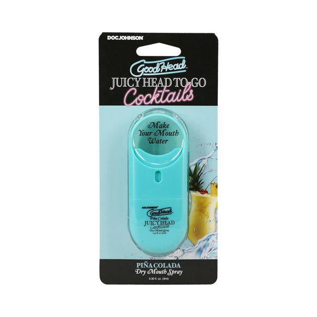 GoodHead Juicy Head Cocktails Dry Mouth Spray To-Go Pina Colada