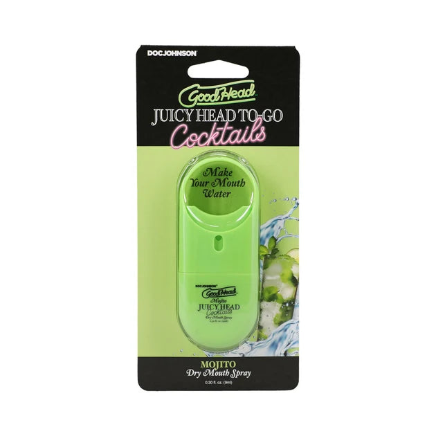 GoodHead Juicy Head Cocktails Dry Mouth Spray To-Go Mojito